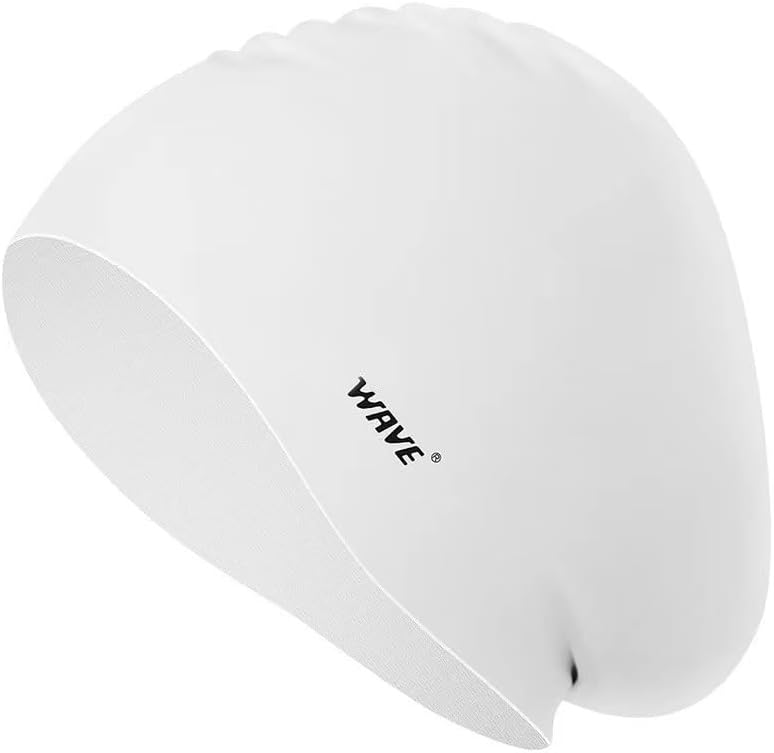 Silicone Swim Cap for Long Hair | Swimming Cap for Women Men Teenager | Curved Bathing Cap Ideal for Curly Short Medium Long Thick Hair,Hairstyle Unchanged