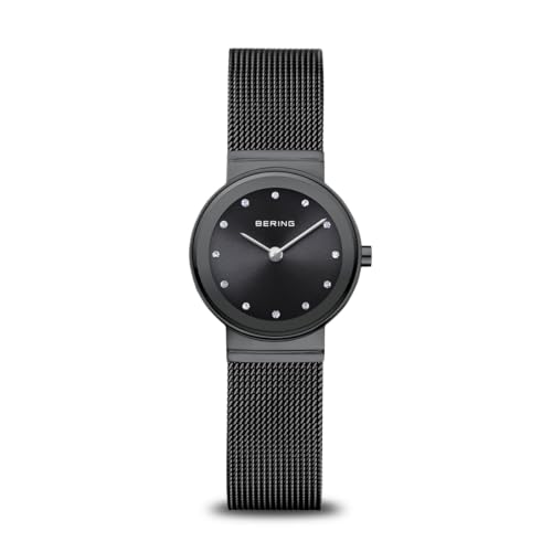 BERING Donna Analogico Quarzo Classic Orologio con Cinturino in Acciaio Inossidabile Cinturino e Vetro Zaffiro