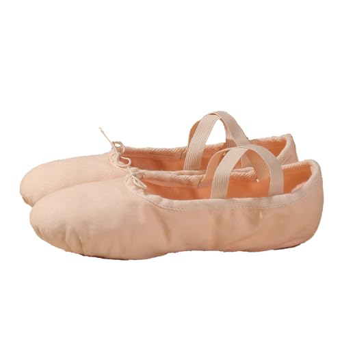 Dons Girl Sapatilhas de balé para meninas/crianças/mulheres, sapatos de ioga de lona/chinelos de bal
