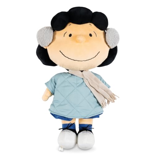 Image of Peanuts Lucy Holiday Bedding Super Soft Plush Cuddle Pillow Buddy, (Officially Licensed Product) By Franco