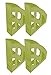 Produktbild helit H2661053 - Stehsammler the green bridge, DIN A4-C4, 4 Stück, hellgrün, Dokumentenablage aus recyceltem Kunststoff, Blauer Engel zertifiziert