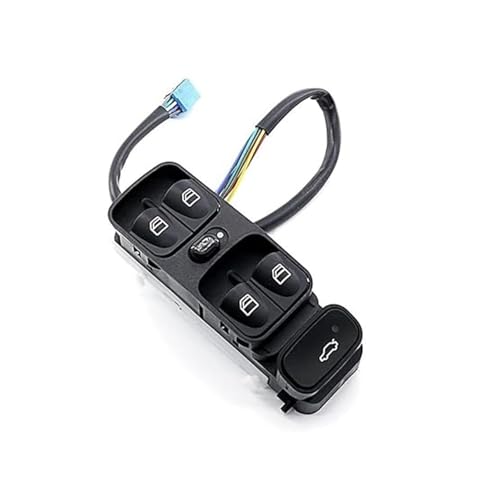 Botones de ventanas para coche Benz Clase C W203 C180 C200 y modelos de elevalunas compatible 6