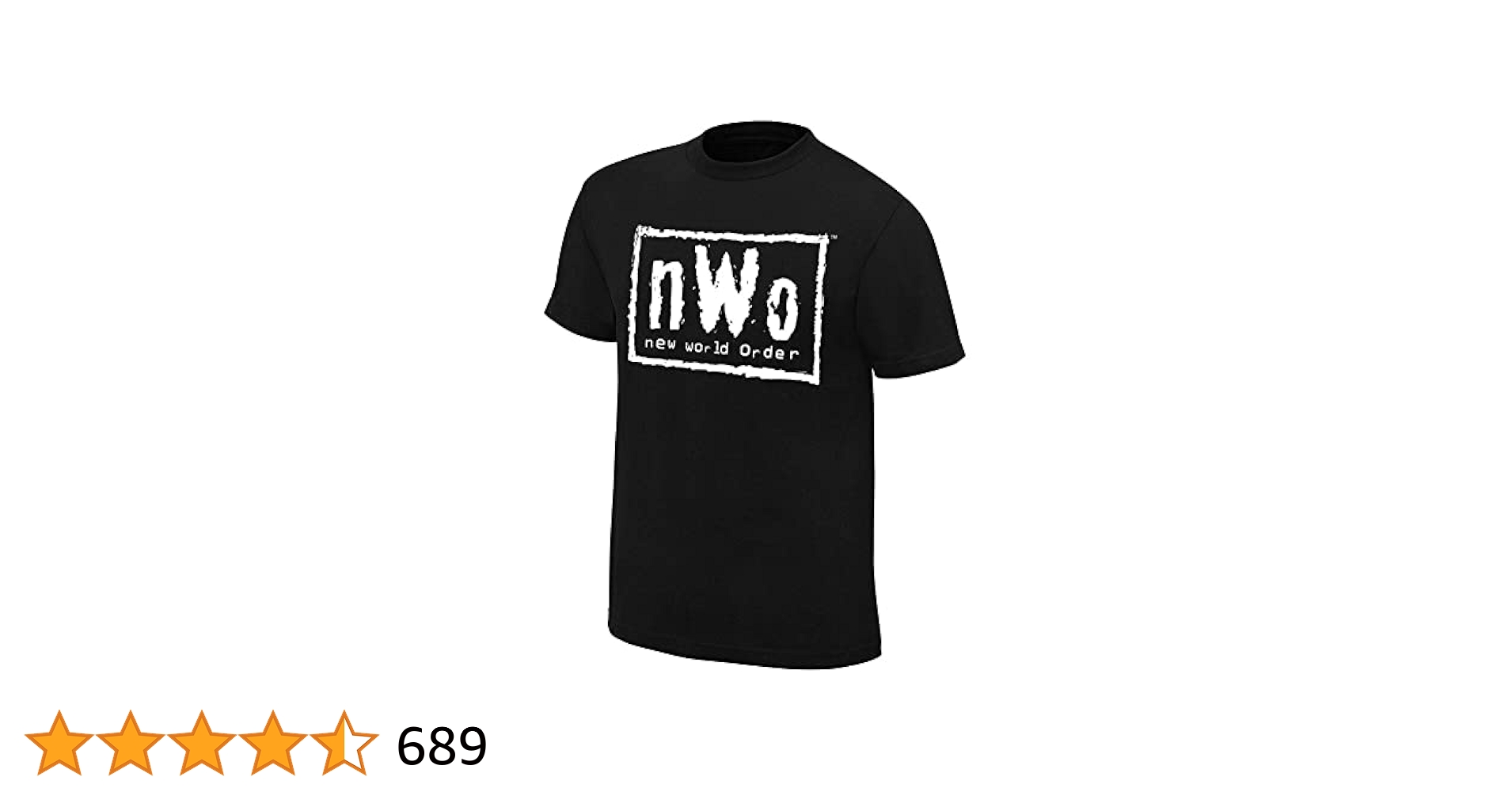 Amazon | WWE Authentic Wear NWO レトロTシャツ ブラック | T