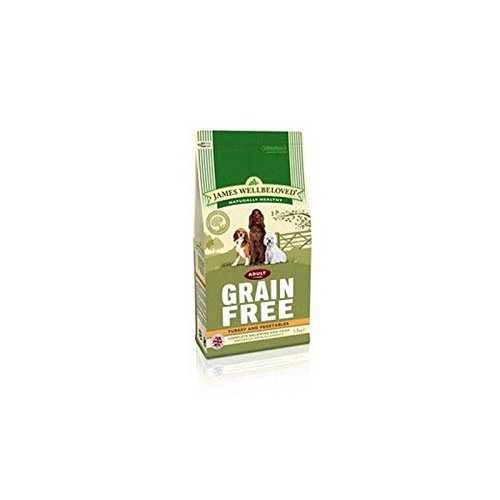 James Wellbeloved Dog Food Grain Free Turkey and Veg Adult (1.5kg) (Pack of 2)