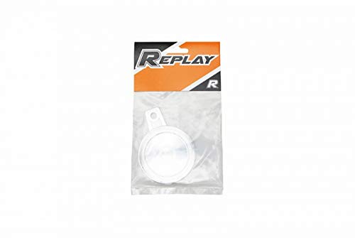 Motodak Porte-Support Vignette Assurance Replay Plastique Chrome
