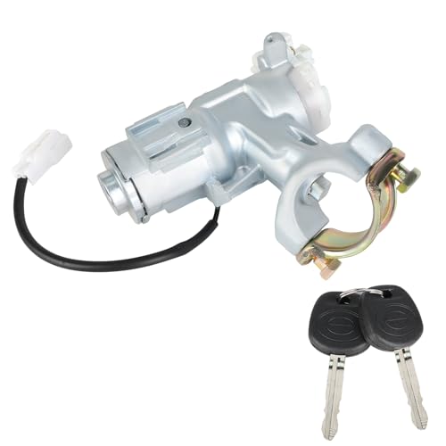 WMPHE Ignition Switch Lock Cylinder wth 2 Keys Replacement for