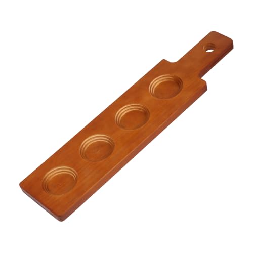 IMIKEYA Dessous De Bois à Porte-gobelet Créatif pour Bar Et Cuisine Porte-Boissons