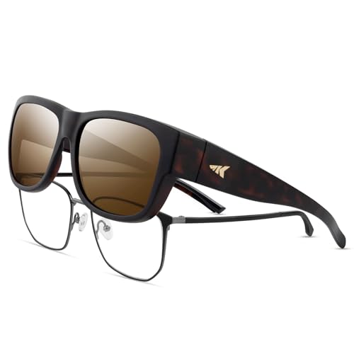 KastKing Chariton Fit-Over Polarized Sports Sunglasses, PuriVex&trade; Protective Coating, Ideal for...