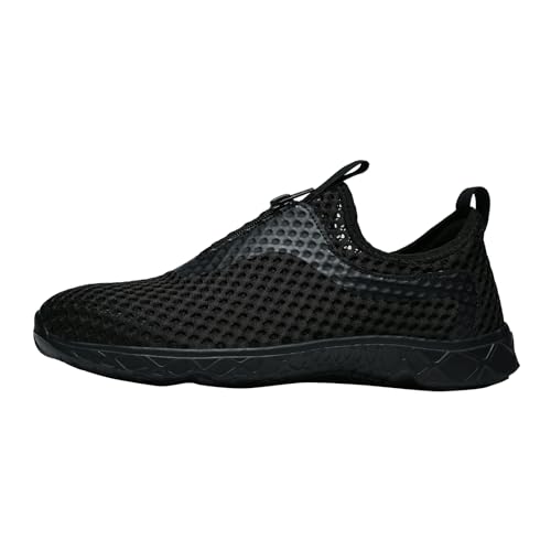 Image of Men's Quick Drying Aqua Water Shoes,3-Second Drainage & All-Terrain for Swimming,Hiking,Yoga