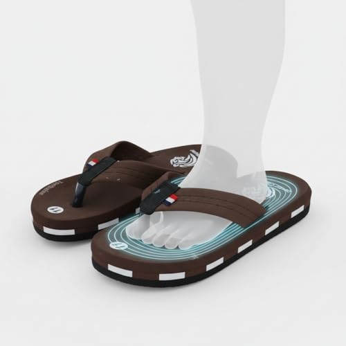 Image of Kids Soft Comfortable Flip Flop Slippers | Lightweight Cushioned Sole | Anti-Slip Casual Daily Wear.