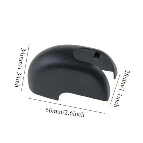 Cubierta limpiaparabrisas trasero de alta resistencia acabado original para Note modelo 2007-2013 3