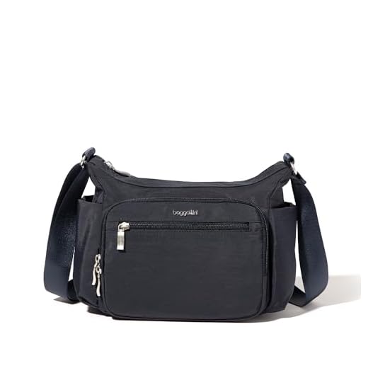Baggallini Crosstown Hobo Crossbody Bag