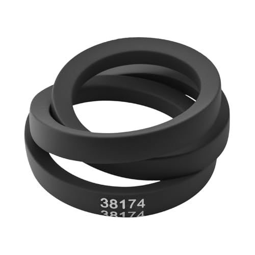 38174 Drive Belt for Washer，Replaces 27001006, AP6007462，Fits for Amana, for Maytag, for Speed Queen, for Whirlpool, Fits for Models ALW210RMC, ALW540RMC, NAV3330AWW