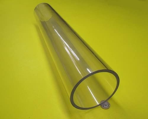 Polycarbonate Round Tube 4.50" OD (4 1/2") x 4.00" ID x 1/4" Wall x 24" (More Length Options)