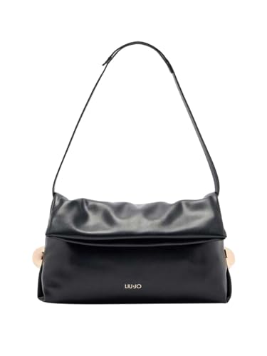 Liu Jo Pochette Ecs M en similicuir noir chic pour femme