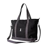 DOD(ディーオーディー)ストート トート ショルダーストラップ付き 2WAY 多収納 撥水 ユニセックス アウトドア フェス 軽量 手ぶら 旅行 BA055-BK BG1-945-NA