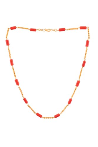 Image of Radha's Creations jewellery GSB mangalorean chain for women one gram gold