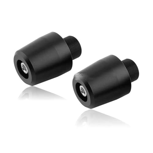 Poignées de guidon moto noire barre guidon bouchon pour Kawasaki ZX6R ZX10R