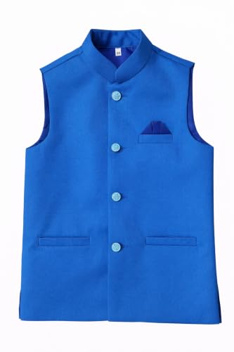 Image of BABY BOSS Stylish & Soft Sleeveless Waistcoat Nehru Jacket for Kids Boys