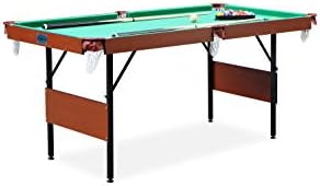 RACK Crux 55 in Folding Billiard/Pool Table (Green)