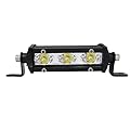 Single Row Low Profile Ultra Thin LED Light Bar Lightbar for Truck Slim Mini Spot Off Road Driving Lights Led Fog Lights Boat Lighting ATV SUV UTV Truck (5 inch 15W)