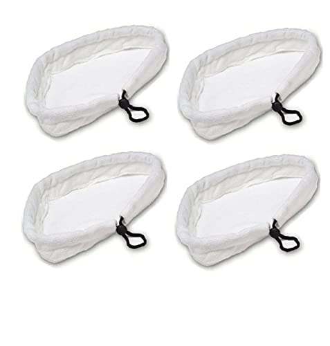 Ruluti 4- Pads Fit, Steamboy Microfiber Stoom Mop - Image 4