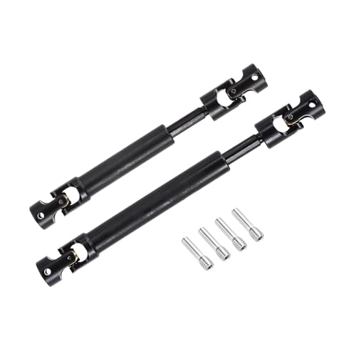 Ejes de transmisión CVD de metal para RC 1/10 90046 SCX10 universales ajustables 95-170mm