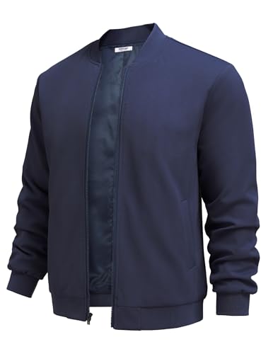 COOFANDY Men's Bomber Jacket Lightweight Casual...