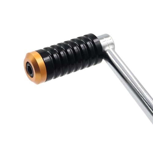 Image of Shifter Pegs For Harley Touring、Softail、Sportster Black & Gold
