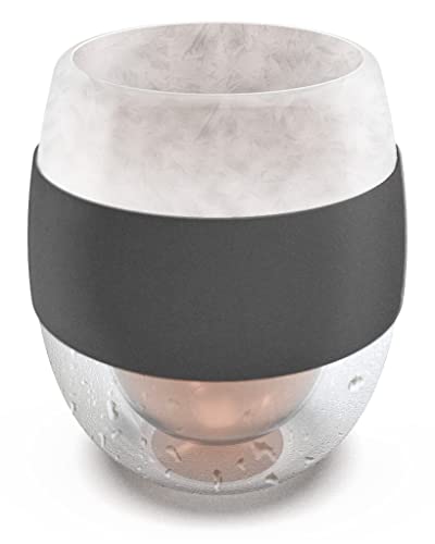 Unique Gift Idea for Wine Lover, Stemless Frozen Wine Glass - Insulated Chiller Freezer Cup, Freezable Liquid-Ice Double Wall (8.5oz) Gifts for Her/Women/Wife (Gift Boxed)