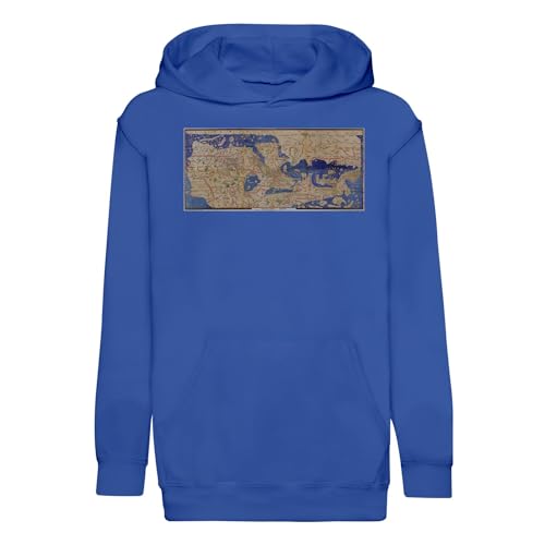 Sweat enfant carte du monde Al Idrissi cadeau original instructif