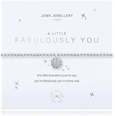 Joma Jewellery a little Fabulously You Bracelet, siliver, 7.5 inch