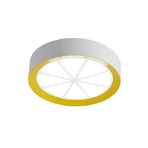 Preisvergleich Produktbild JYDQM Deckenleuchte LED-Runde Schmiedeeisen ultradünne Wohnzimmer Schlafzimmer Lampen Balkon Kinder Deckenleuchte