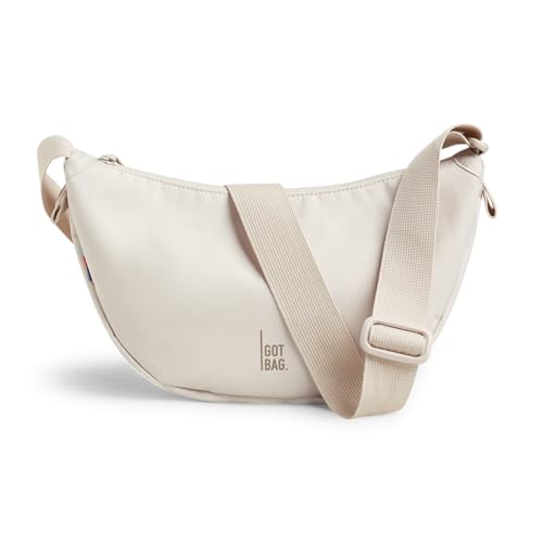 GOT BAG Moon Bag | Umhängetasche Halbmond Wasserabweisend| Stylische Crossbody Bag mit verstellbarem Gurt