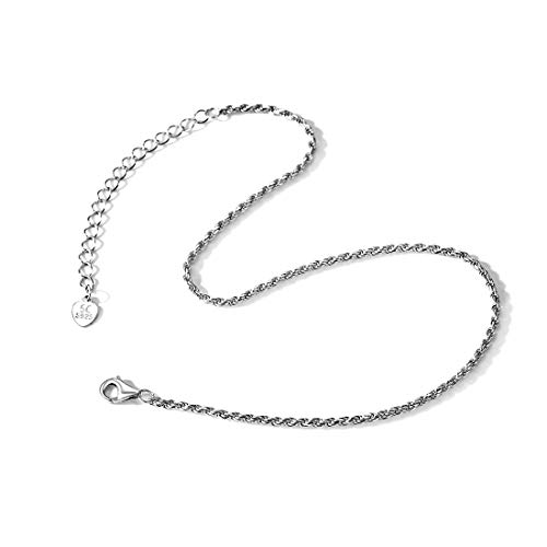 Tornozeleira de Corrente Cubana, Aço Inoxidável, Ouro 18K