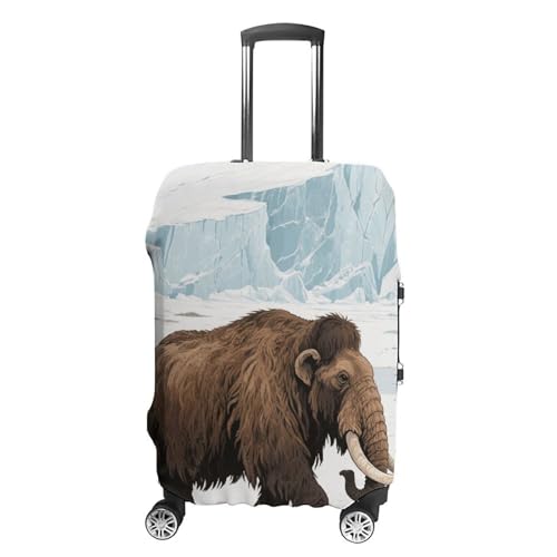 Mammoth Elastic Luggage Cover Suitcase Protector for 19-32 Inch Suitcases | Universal Stretchable Travel Bag Cover | Anti-Scratch, Washable with Zipper Closure XL