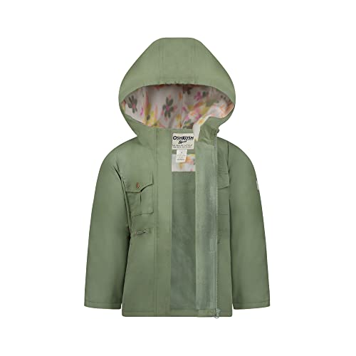 Image of OSHKOSH B'GOSH girls Midweight Fleece Lined Windbreaker Jacket