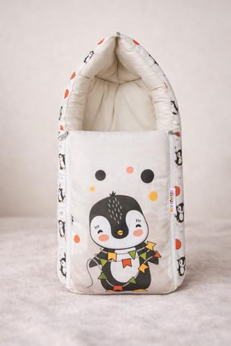 Image of NEW COMERS 3 in 1 Carry Nest Portable Cushion Bed with Soft Cotton Padding Lightweight Travel Friendly Multi-Use Carry Wrap with Secure Support Design | Unisex Carry Bag Nest 853