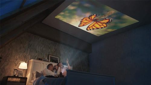 Image of Nebula Capsule, by Anker, Smart Wi-Fi Mini Projector, Black, 100 ANSI Lumen Portable Projector, 360 Speaker, Movie Projector, 100 Inch Picture, 4-Hour Video Playtime, Outdoor Projector-Watch Anywhere