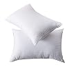 Favorland Pillows for Sleeping 2 Pack,Microfiber Fabric Pillow Soft & Supportive Hotel Quality Bed Pillows Good for Back…