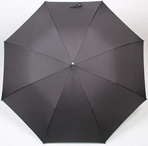 Parapluie double pliant automatique noir idéal pour les trajets en couple