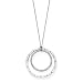 Produktbild THOMAS SABO Damen-Kette mit Anhänger Forever Together 925 Silber Diamant (0.2 ct) weiß 0.11 cm - D_KE0022-725-14-L85v