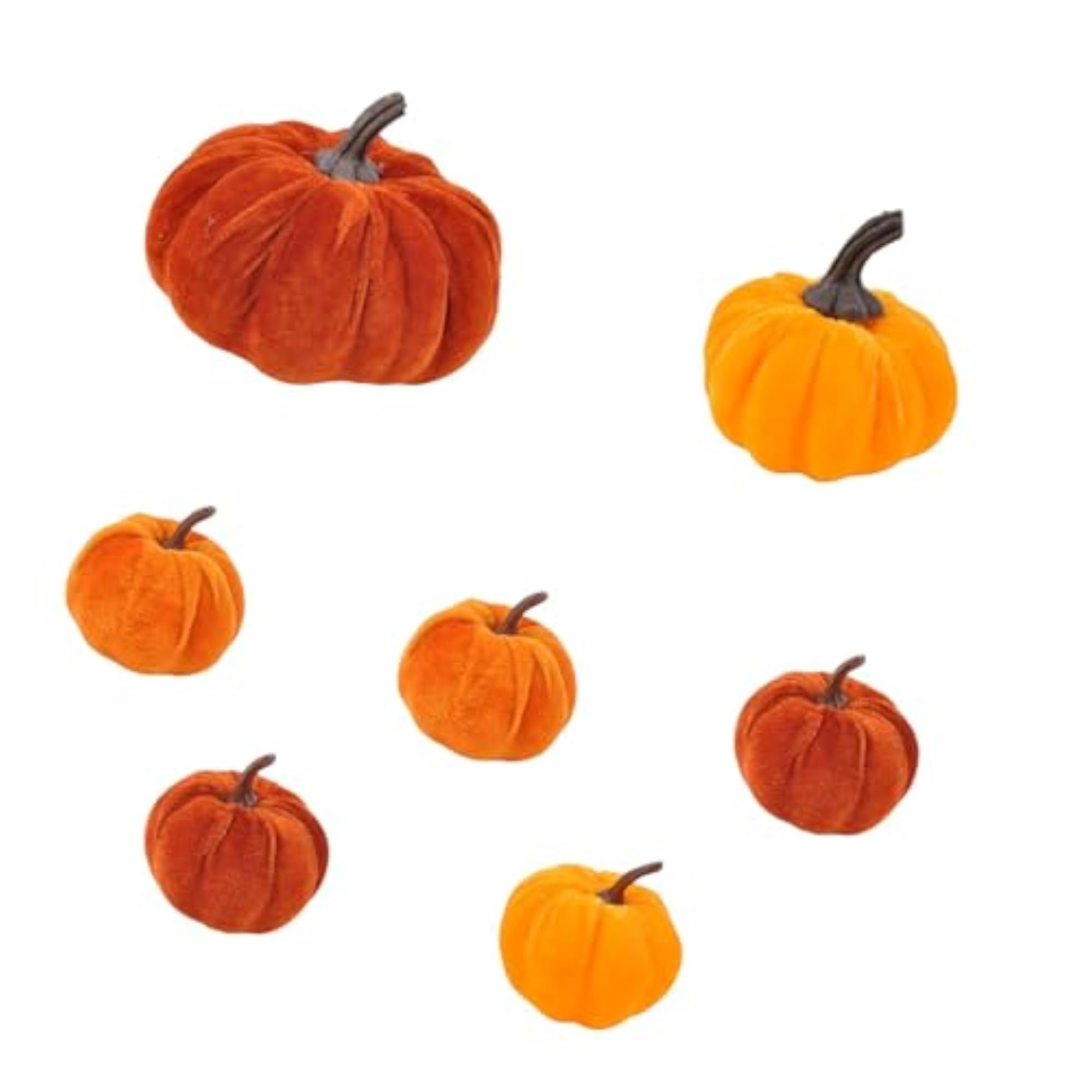 7Pcs Artificial Pumpkins Home Decoration for Weddings