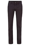Slim Fit BOSS Herren Schino-Slim D Slim-Fit Casual-Chino aus angerauter Stretch-Baumwolle