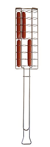 Rome Industries 2788 Rome's Chrome Plated Steel Full Pack Hot Dog Roaster, 29-Inch
