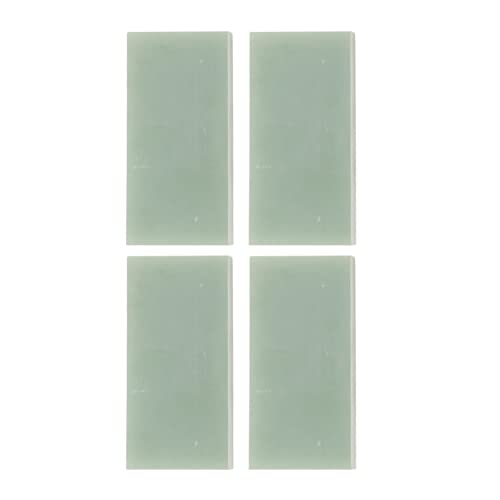 Lybunair 4Pcs Vacuum Pump Vane Blade Sheet for Mobile Milking Machine Parts Accessories (110x55x6mm)