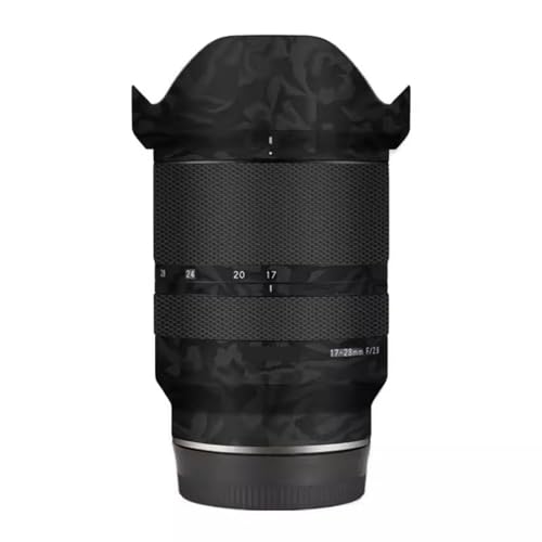 Skin vinyle Tamron 17-28mm F2.8 Sony, finition camouflage noir premium