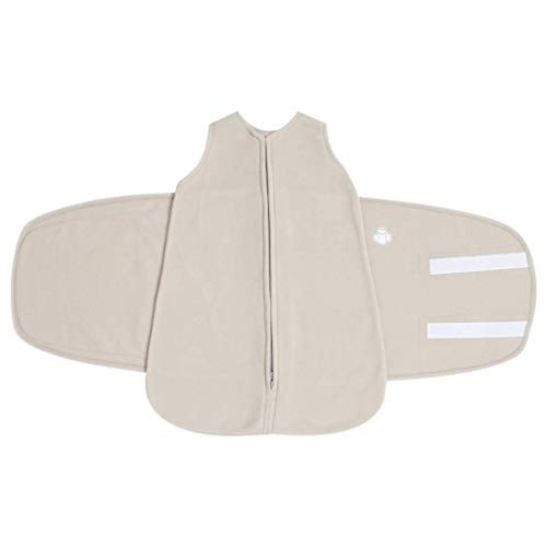 Saco de Dormir Swaddle Cinza em Soft Estação:Outono - Inverno;Tamanho:P - 0 a 5 meses