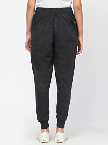 Image of UZARUS Women's Cotton Regular Fit Joggers Track Pants with 3 Pockets