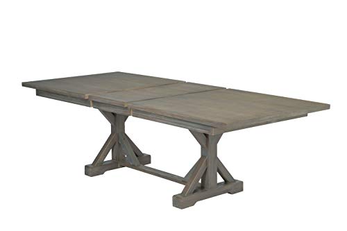 Best Quality Furniture Dining Table (Single) Wood, Gray, #TOP4